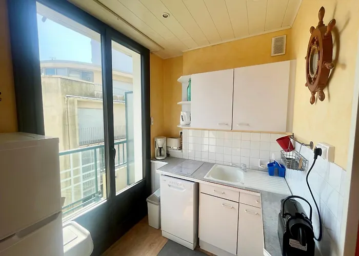 T2 Confortable, 2 Min De La Plage, Apercu Mer, Quartier Arago - Fr-1-92-572 Daire *