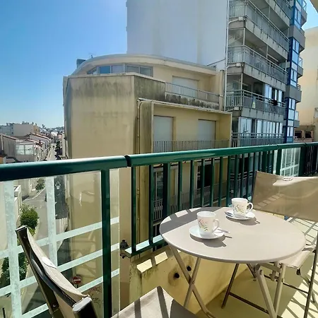 T2 Confortable, 2 Min De La Plage, Apercu Mer, Quartier Arago - Fr-1-92-572 דירה