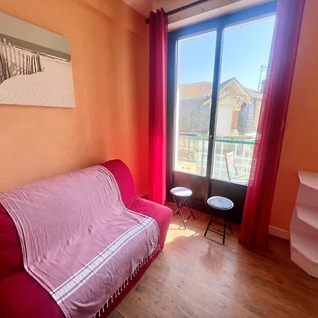 דירה T2 Confortable, 2 Min De La Plage, Apercu Mer, Quartier Arago - Fr-1-92-572 *