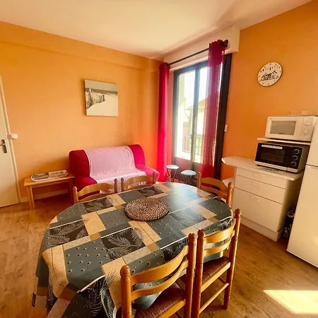 T2 Confortable, 2 Min De La Plage, Apercu Mer, Quartier Arago - Fr-1-92-572 *