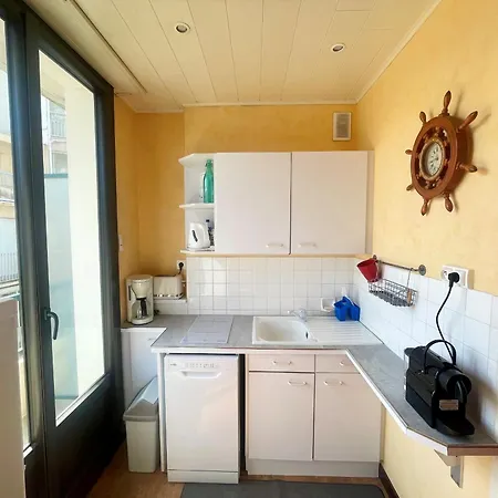 T2 Confortable, 2 Min De La Plage, Apercu Mer, Quartier Arago - Fr-1-92-572 דירה
